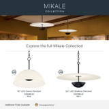 Kichler - 52828BKLED - LED Pendant - Mikale - Black