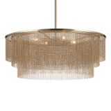 Kichler - 52823CPZ - Four Light Chandelier - Khaite - Champagne Bronze