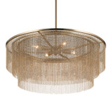Kichler - 52823CPZ - Four Light Chandelier - Khaite - Champagne Bronze