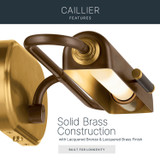 Kichler - 52820LBZ - LED Picture Light - Caillier - Lacquered Bronze