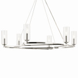 Kichler - 52771PN - Six Light Chandelier - Harpin - Polished Nickel