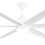 Kichler - 310065-MWH - 65" Ceiling Fan - Solen - Matte White