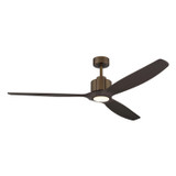 Kichler - 300360-HBB - 60" Ceiling Fan - Calyx - Heritage Brushed Bronze