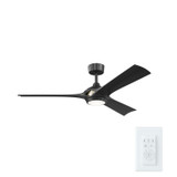Kichler - 300056-BK - 56" Ceiling Fan - Veetra - Matte Black