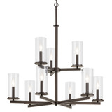Kichler - 44014OZ - Nine Light Chandelier - Crosby - Olde Bronze