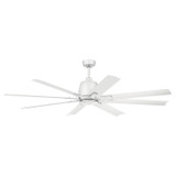 Kichler - 310265MWH - 65" Ceiling Fan - Breda - Matte White