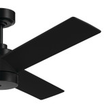 Kichler - 300375BK - 52" Ceiling Fan - Spyn Lite - Black