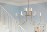 Kichler - 52759CPZLED - LED Chandelier - Moraine - Champagne Bronze
