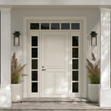 Kichler - 49928BKT - One Light Outdoor Wall Mount - Capanna - Textured Black