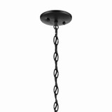 Kichler - 43641BK - Two Light Pendant/Semi Flush - Jolie - Black