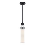 Alora - PD355015UBGO - One Light Pendant - Wynwood - Urban Bronze/Glossy Opal