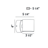 Eurofase - 28292-041 - LED Wall Mount - Volume - Black