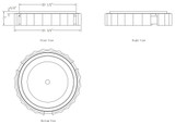 Eurofase - 50205-011 - LED Flush Mount - Roslington - Gold