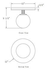 Eurofase - 50186-020 - LED Flush Mount - Carnagie - Matte Black