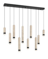 Eurofase - 50129-010 - LED Linear Chandelier - Cambre - Matte Black