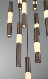Eurofase - 50119-028 - LED Chandelier - Ronda - Harlow Bronze