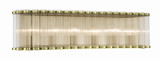 Eurofase - 50043-019 - Six Light Vanity - Glasbury - Gold