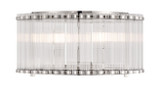 Eurofase - 49185-027 - Five Light Flush Mount - Glasbury - Polished Nickel