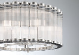 Eurofase - 49185-027 - Five Light Flush Mount - Glasbury - Polished Nickel