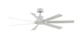Fanimation - FPD7060MW - 60" Ceiling Fan - Lenzi - Matte White