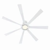 Fanimation - FPD7060MW - 60" Ceiling Fan - Lenzi - Matte White