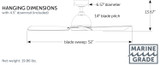 Fanimation - FP6750DZM - 52" Ceiling Fan - Starboard NL - Dark Bronze