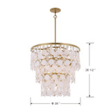 Metropolitan - N1838-870 - 11 Light Chandelier - Nova Mara - Painted Legacy Brass