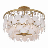 Metropolitan - N1835-870 - Five Light Semi-Flush Mount - Nova Mara - Painted Legacy Brass