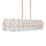 Metropolitan - N1825-732 - Six Light Linear Chandelier - Coastlyn - Legacy Brass