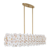 Metropolitan - N1825-732 - Six Light Linear Chandelier - Coastlyn - Legacy Brass