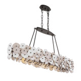 Metropolitan - N1526-860 - Four Light Linear Chandelier - Ravelin - Dark Bronze