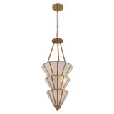 Metropolitan - N5625-732 - Five Light Pendant - Jaxen - Legacy Brass