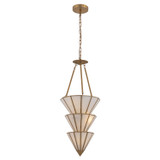Metropolitan - N5625-732 - Five Light Pendant - Jaxen - Legacy Brass