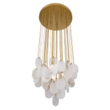 Metropolitan - N3676-732 - Six Light Pendant - Velisse - Legacy Brass