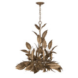 Metropolitan - N3526-736 - Six Light Chandelier - Seraphine - Weathered Gold