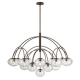 Metropolitan - N3509-860 - 19 Light Chandelier - Lenora - Dark Bronze
