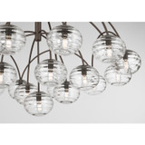 Metropolitan - N3509-860 - 19 Light Chandelier - Lenora - Dark Bronze