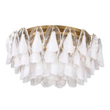 Metropolitan - N3477-732 - 11 Light Flush Mount - Verla Crest - Legacy Brass
