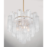 Metropolitan - N3148-732 - Nine Light Pendant - Torvento - Legacy Brass