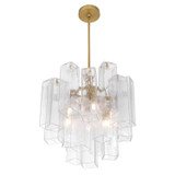 Metropolitan - N3146-732 - Six Light Pendant - Torvento - Legacy Brass