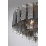 Metropolitan - N3145-GS-732 - Seven Light Flush Mount - Torvento - Legacy Brass