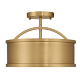 Metropolitan - N2352-732 - Two Light Semi-Flush Mount - Wynn - Legacy Brass