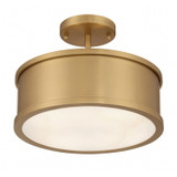 Metropolitan - N2352-732 - Two Light Semi-Flush Mount - Wynn - Legacy Brass