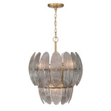 Metropolitan - N2246-GR-732 - Six Light Pendant - Marclaire - Legacy Brass