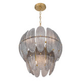 Metropolitan - N2246-GR-732 - Six Light Pendant - Marclaire - Legacy Brass