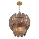 Metropolitan - N2246-BR-732 - Six Light Pendant - Marclaire - Legacy Brass