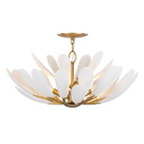 Metropolitan - N3424-870 - Four Light Semi-Flush Mount - Vellinor - Painted Legacy Brass
