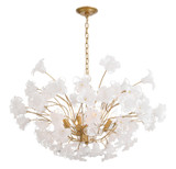 Metropolitan - N2228-732 - Eight Light Chandelier - Bloome - Legacy Brass
