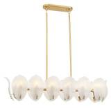 Metropolitan - N2217-732 - 14 Light Island Pendant - Orchid - Legacy Brass