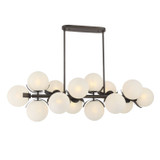 Metropolitan - N2087-860 - 14 Light Island Pendant - Vino - Dark Bronze